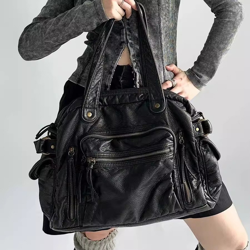 Luxury Y2K Bags - กระเป๋าถือ CGCBAG สไตล์วินเทจหรูหรา y2k ความจุขนาดใหญ่ กระเป๋าสะพายไหล่ผู้หญิง