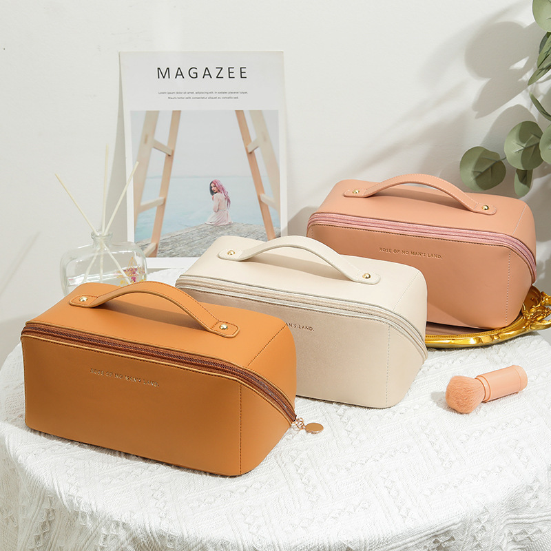 Luxury Ziploc Bags - กระเป๋าจัดระเบียบอุปกรณ์อาบน้ำสำหรับผู้หญิง Homefish Organizer กระเป๋าใส่เครื่องสำอาง กล่องเก็บของสุดหรูสำหรับสุภาพสตรี กระเป๋าเครื่องสำอาง