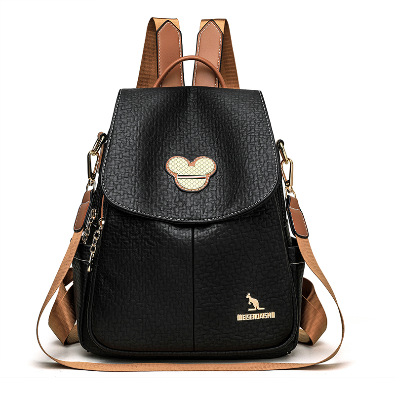 Luxury Bags Leather - 2024 Luxury Travelกระเป๋าเป้สะพายหลังกระเป๋าแฟชั่นหลายกระเป๋าหนังผู้หญิงคลาสสิกกระเป๋าเป้สะพายหลังMochilas Feminina