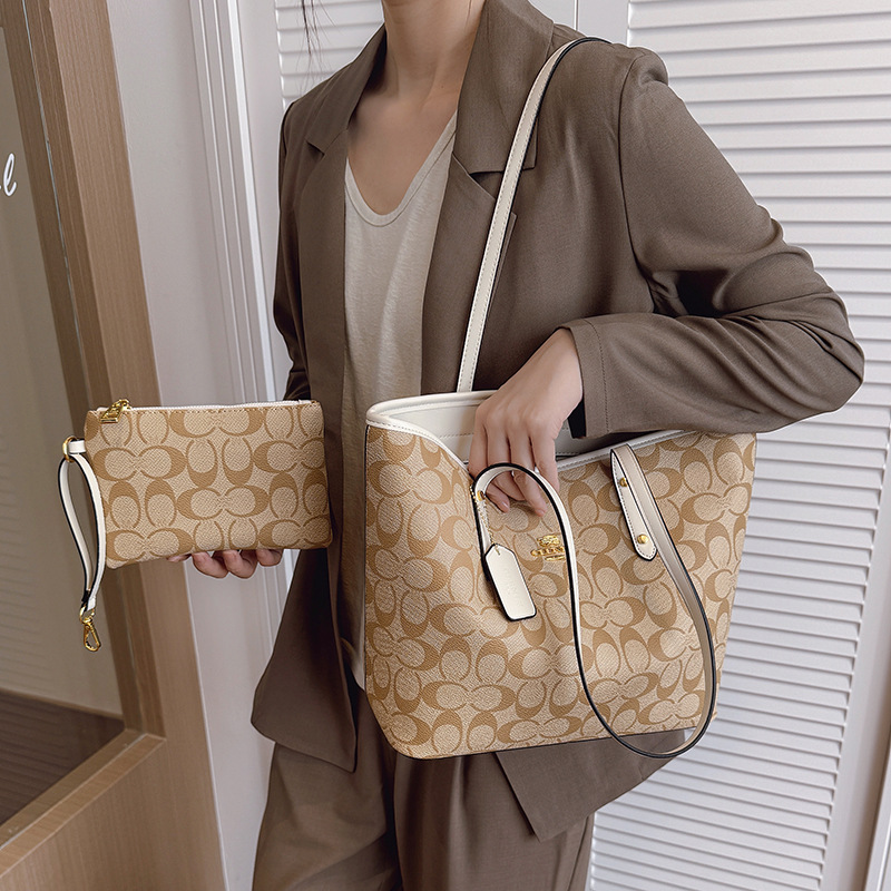 Luxury Bags Quality - กระเป๋าสะพายไหล่ผู้หญิงแบรนด์หรู ดีไซน์เนอร์ ขนาดใหญ่ จุของได้เยอะ ใช้งานได้ทุกวัน มีช่องใส่ของ