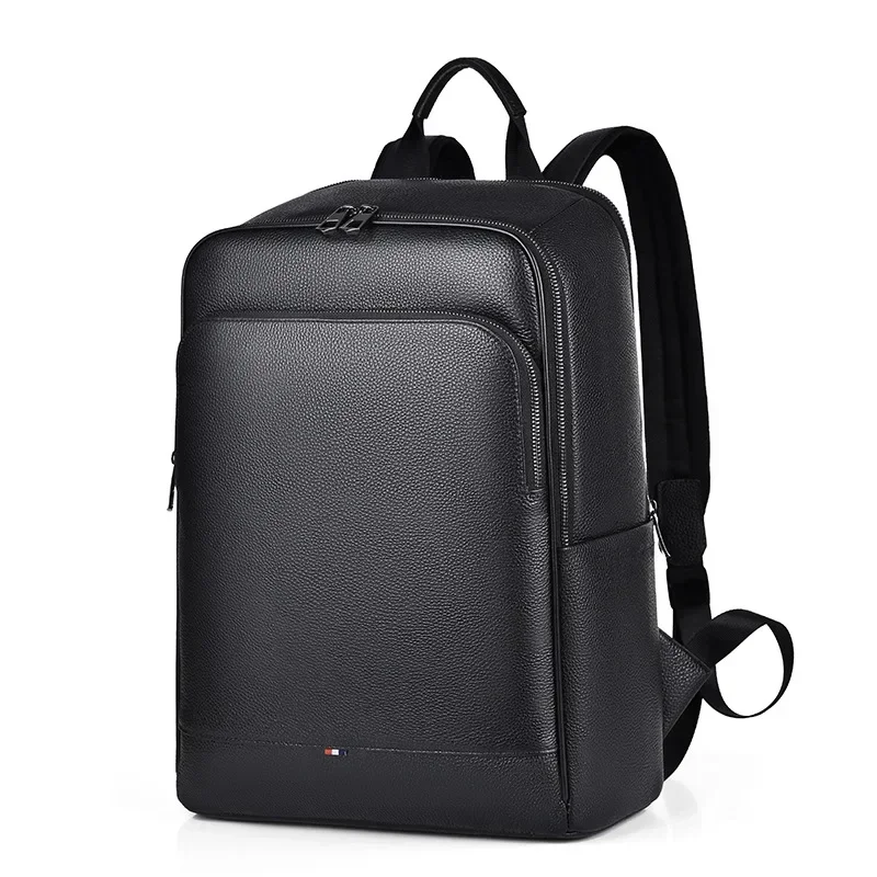 Luxury Bags That Fit Laptop - 2025 ใหม่แบรนด์หรูของแท้หนังผู้ชายกระเป๋าเป้สะพายหลังเกาหลีนักเรียนกระเป๋าเป้สะพายหลังเด็กหรูหรา 15.6 นิ้วกระเป๋าแล็ปท็อปคอมพิวเตอร์
