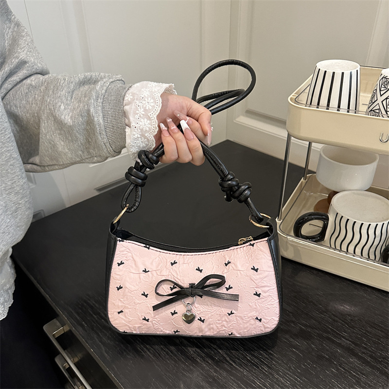 Luxury Y2K Bags - กระเป๋าสะพายไหล่ทรงสี่เหลี่ยมเล็กสีชมพูสไตล์ Y2k สำหรับผู้หญิง ดีไซน์ใหม่ทันสมัยและใช้งานได้หลากหลาย พร้อมสัมผัสหรูหราแบบเบาๆ