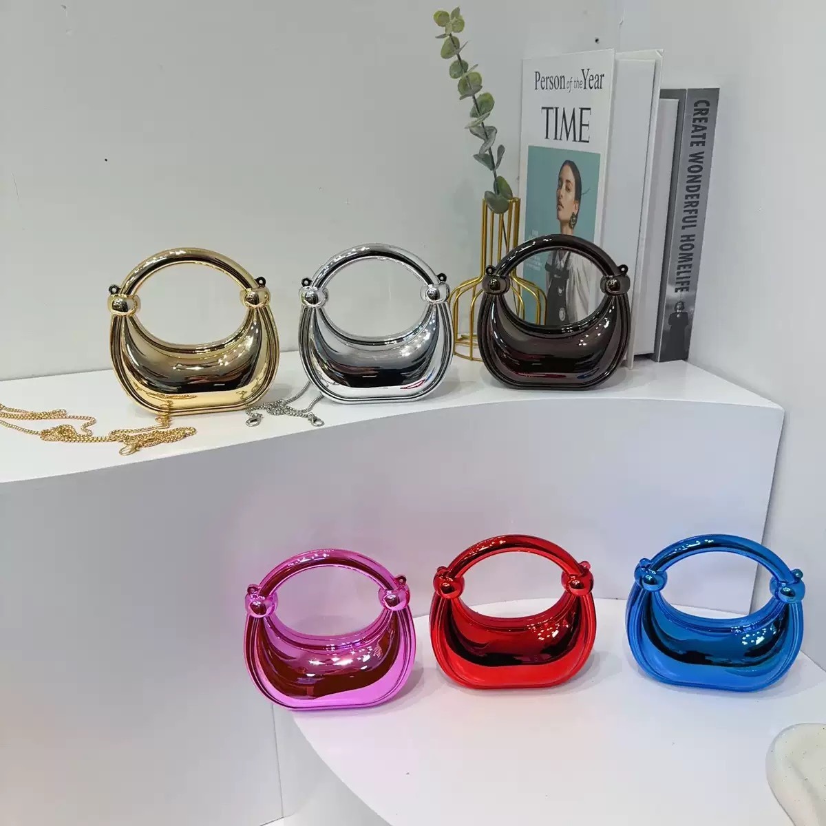 Luxury Bags Online - Mini Golden Evening กระเป๋าและกระเป๋าถือ Luxury Designer