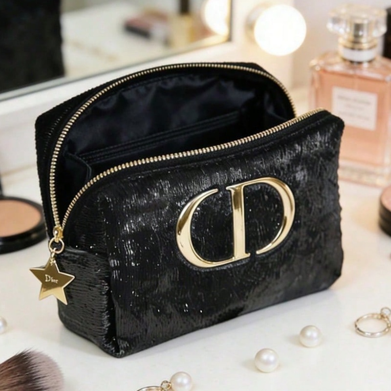 Luxury Designer Bags Ysl - กระเป๋าคริสเตียน ดิออร์ ดิออร์ วินเทจ หรูหรา กำมะหยี่สีดำ