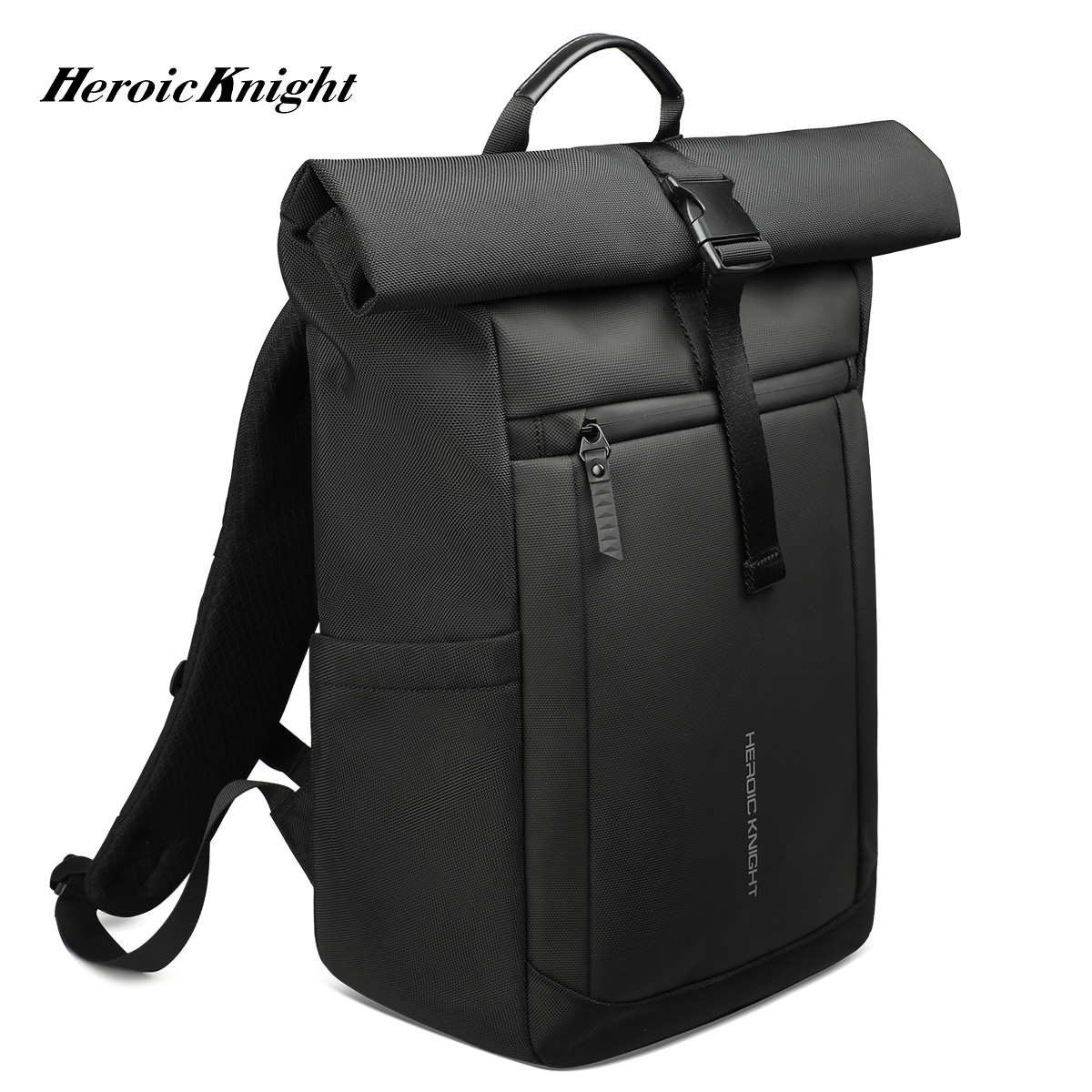 Luxury Bags That Fit Laptop - ฮีโร่ ไนท์ ลักชัวรี โรลท็อปกระเป๋าเป้สะพายหลังผู้ชายกระเป๋านักเรียนกันน้ำ 15.6