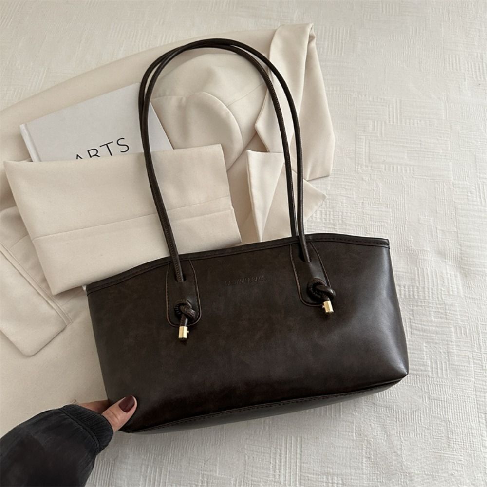 Retro PU หนัง Tote กระเป๋า Y2k - Luxury Y2K Bags บทวิจารณ์และราคา
