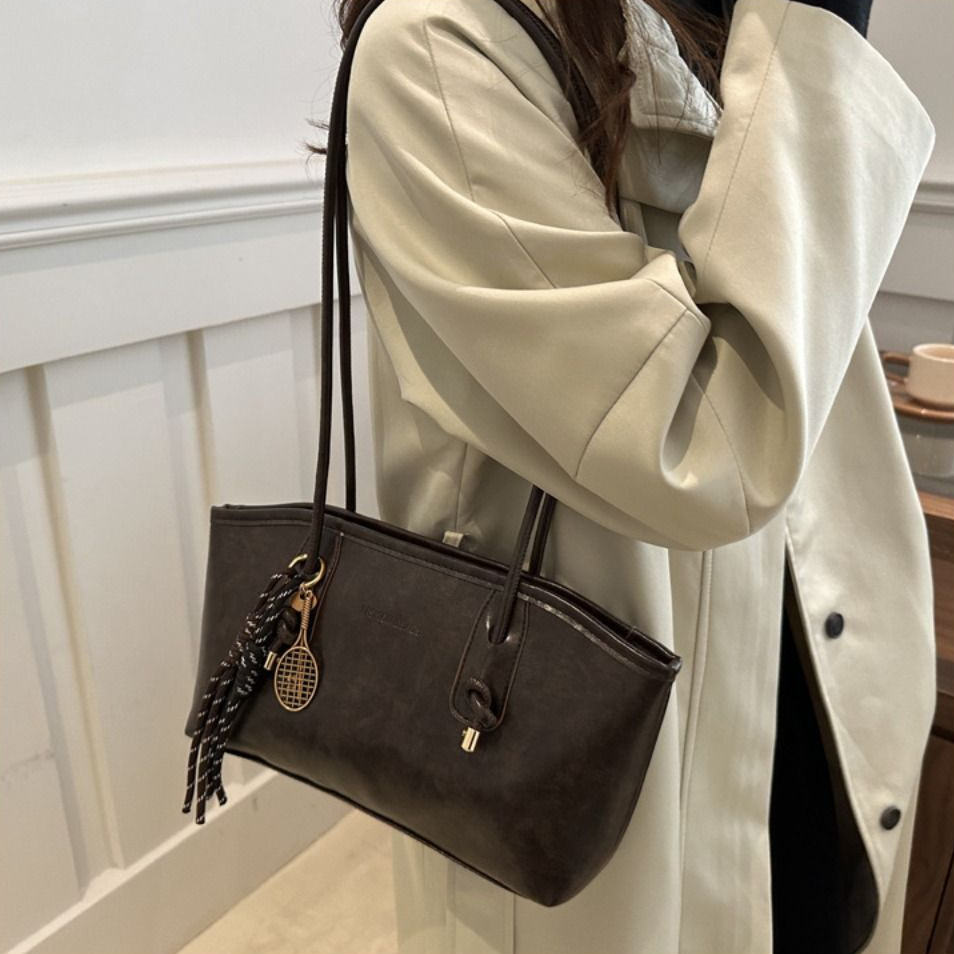 Retro PU หนัง Tote กระเป๋า Y2k - Luxury Y2K Bags บทวิจารณ์และราคา
