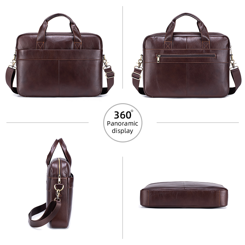 กระเป๋าเอกสารผู้ชายหนังแท้ กระ - Luxury Bags That Fit Laptop บทวิจารณ์และราคา
