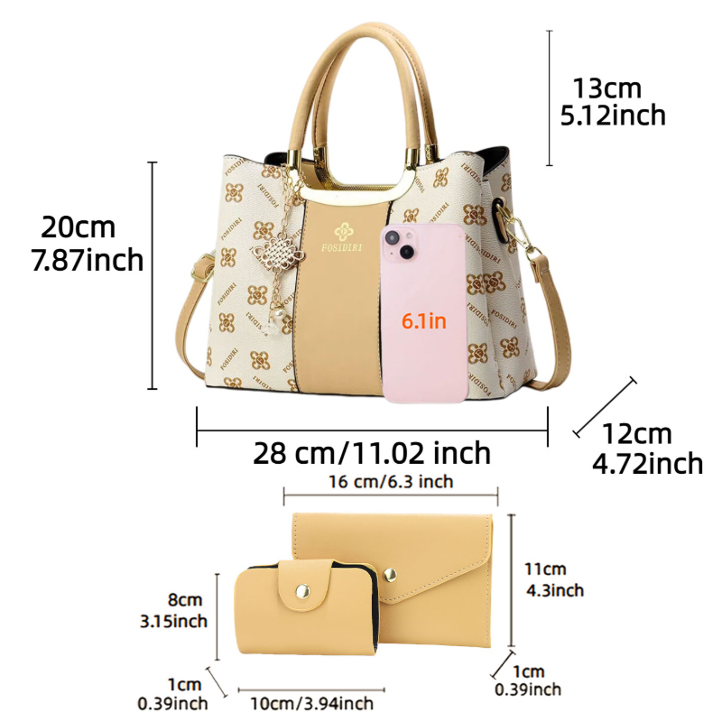 กระเป๋าถือพิมพ์ลายหรูหราสำหรับ - Luxury Zipper Bags บทวิจารณ์และราคา