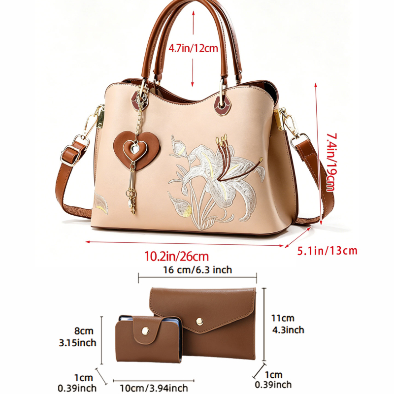 กระเป๋าถือปักลายสไตล์จีนสำหรับ - Luxury Zipper Bags บทวิจารณ์และราคา
