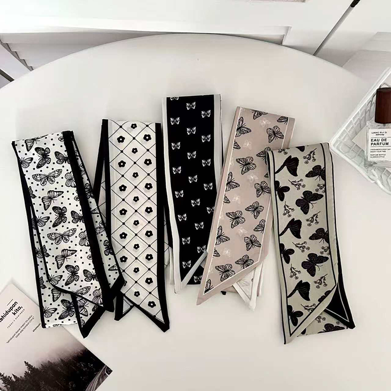 ผ้าพันคอไหมขนาดเล็ก ลายผีเสื้อ - Luxury Bags In China บทวิจารณ์และราคา