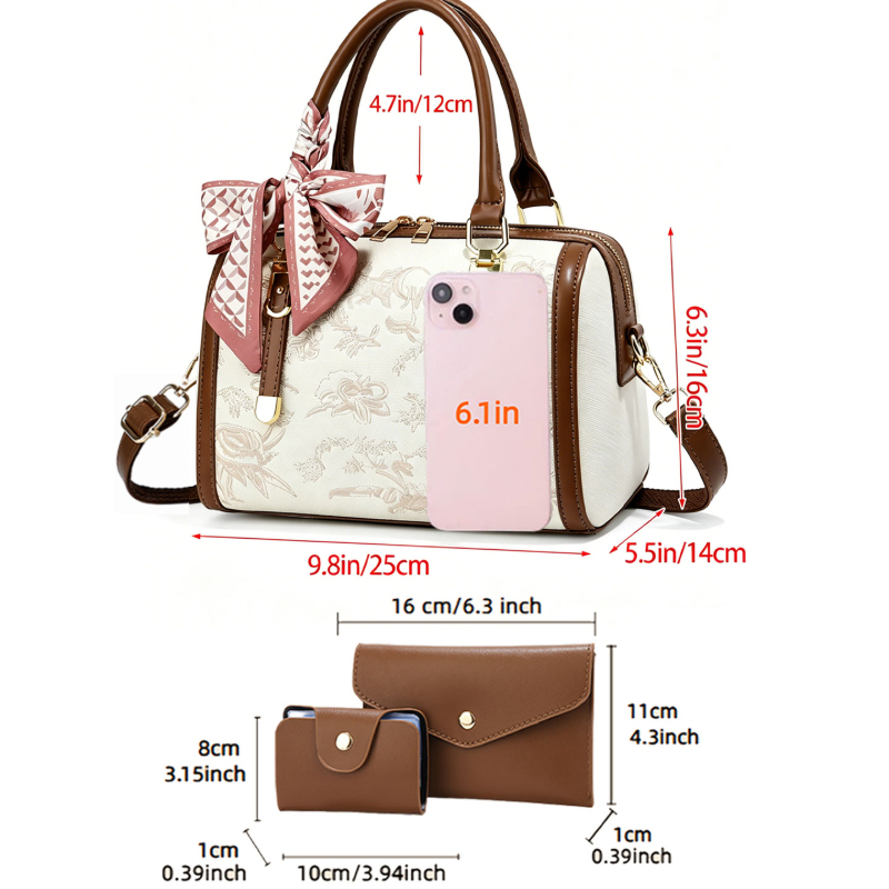 กระเป๋าถือผู้หญิงปักลายหรูหราเ - Luxury Zipper Bags บทวิจารณ์และราคา