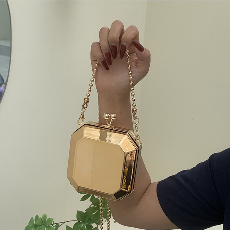 Mini Luxury Gold Party กระเป๋า - Luxury Zipper Bags บทวิจารณ์และราคา