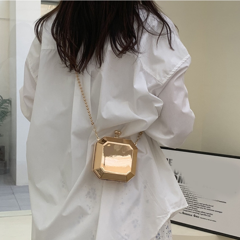 Mini Luxury Gold Party กระเป๋า - Luxury Zipper Bags บทวิจารณ์และราคา