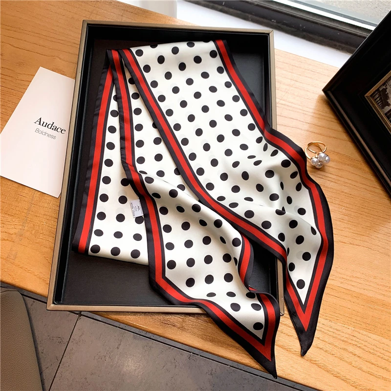 หรูหรายาวผ้าพันคอผ้าไหมหญิงสัต - Luxury Bags Online บทวิจารณ์และราคา