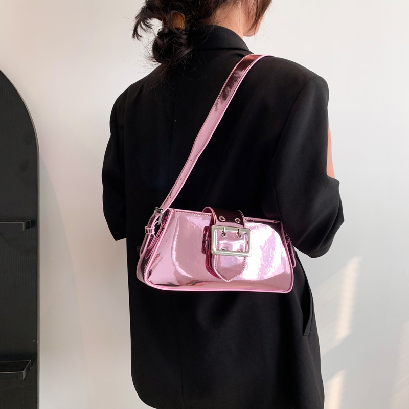 กระเป๋าสะพายไหล่สีทองสำหรับผู้ - Luxury Y2K Bags บทวิจารณ์และราคา