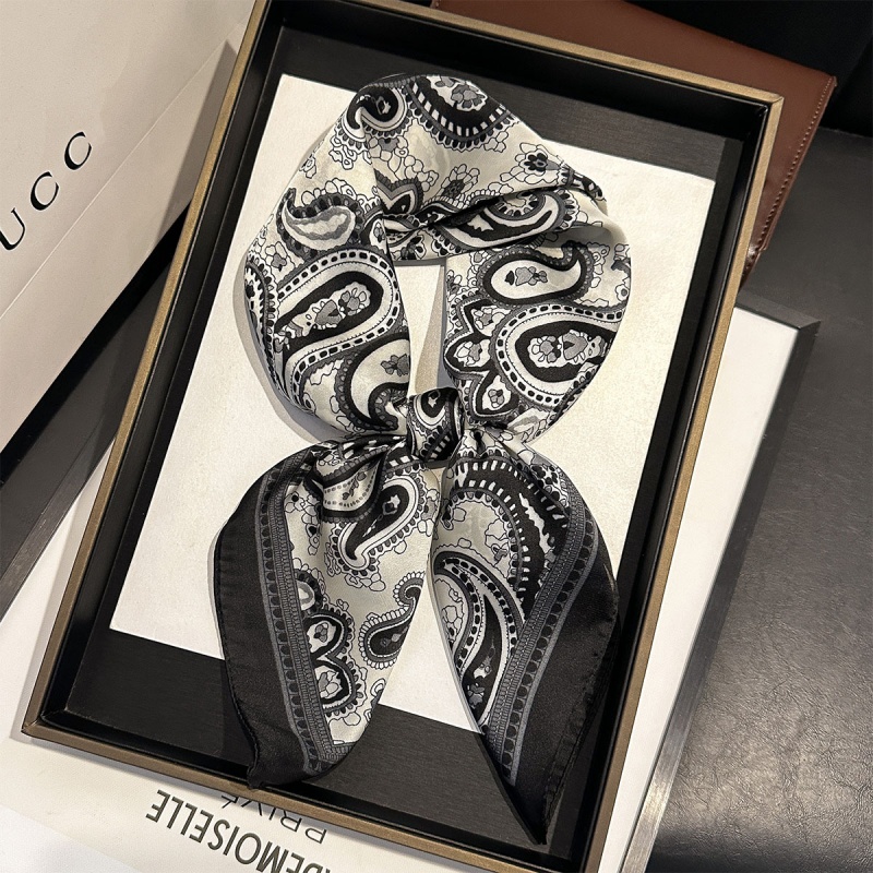 ผ้าพันคอซาตินสี่เหลี่ยมลายเพสล - Luxury Bags In China บทวิจารณ์และราคา