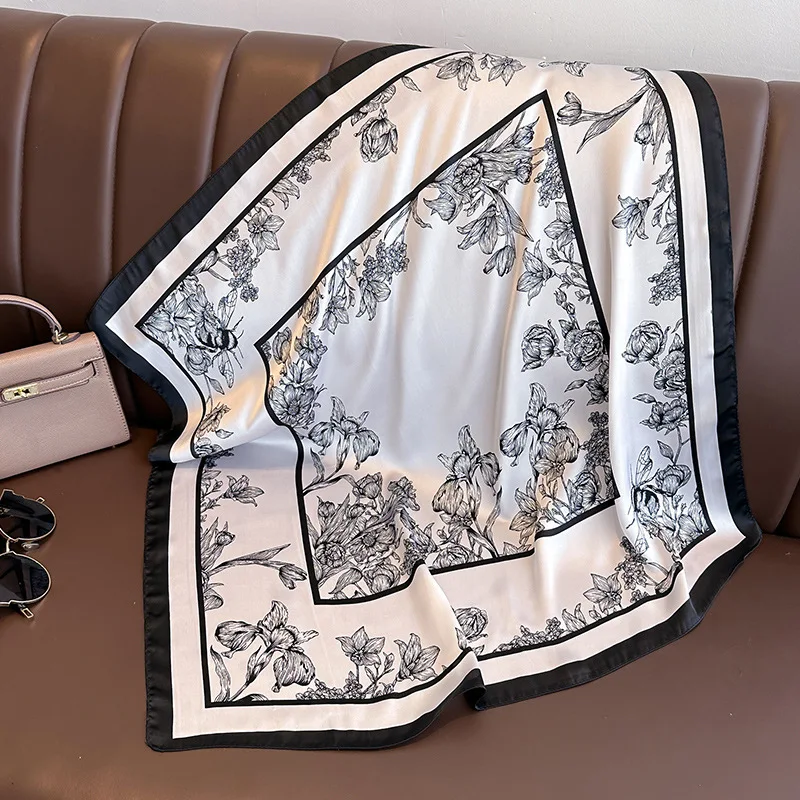 70*70ซมผ้าผ้าพันคอสี่เหลี่ยมจั - Luxury Bags In China บทวิจารณ์และราคา