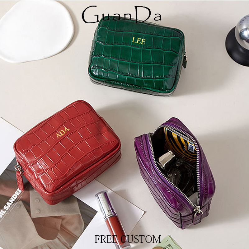 กระเป๋าใส่เหรียญหนังแท้ลายจระเ - Luxury Ziploc Bags บทวิจารณ์และราคา