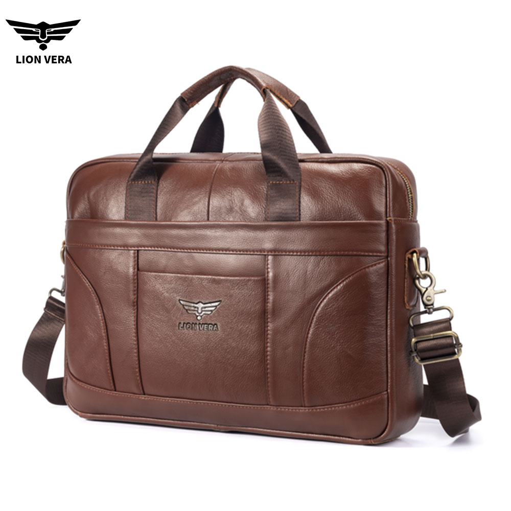 LION VERA กระเป๋าเอกสารหนังแท้ - Luxury Bags That Fit Laptop บทวิจารณ์และราคา