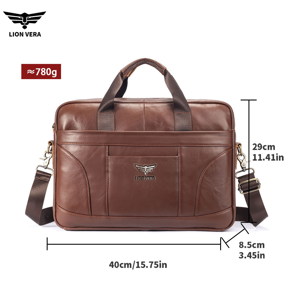 LION VERA กระเป๋าเอกสารหนังแท้ - Luxury Bags That Fit Laptop บทวิจารณ์และราคา