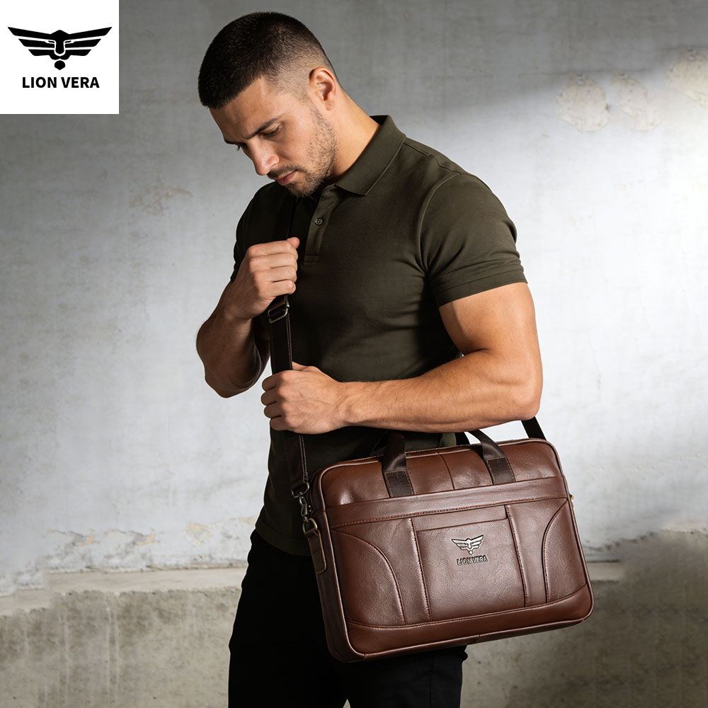 LION VERA กระเป๋าเอกสารหนังแท้ - Luxury Bags That Fit Laptop บทวิจารณ์และราคา