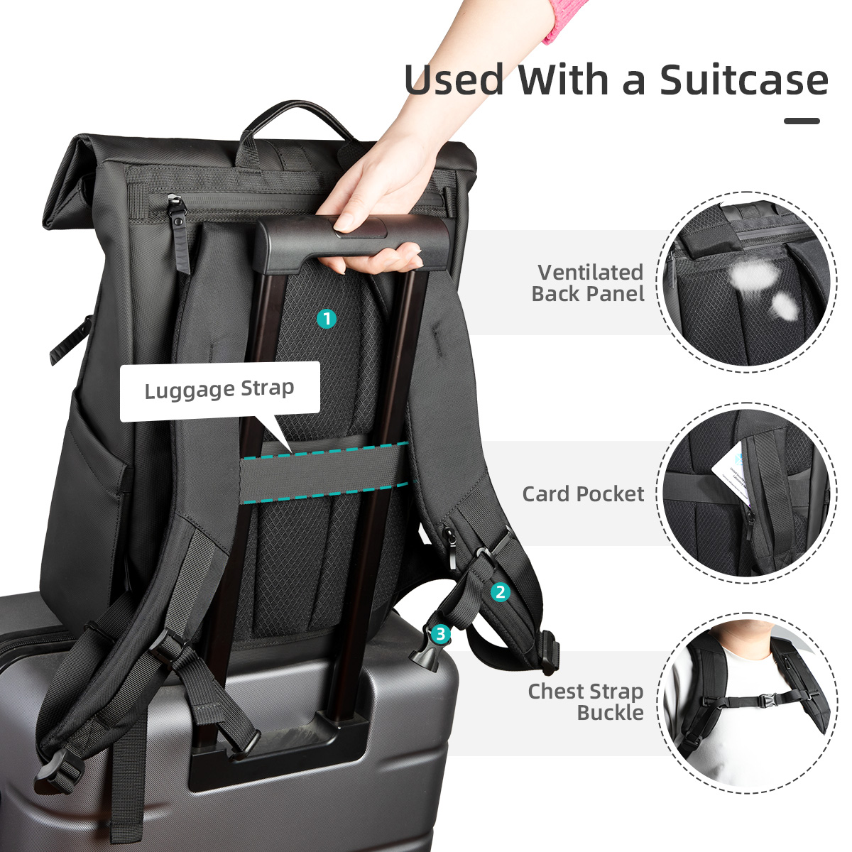 ฮีโร่ ไนท์ ลักชัวรี โรลท็อปกระ - Luxury Bags That Fit Laptop บทวิจารณ์และราคา