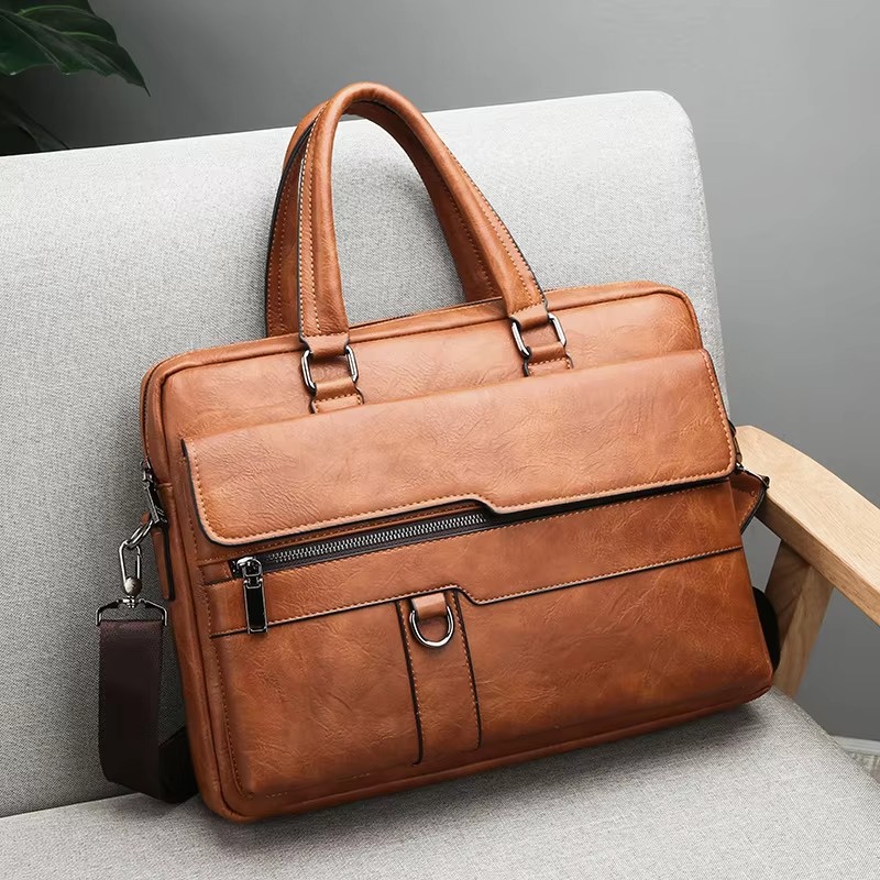 แบรนด์หรูผู้ชายกระเป๋าถือหนังก - Luxury Bags That Fit Laptop บทวิจารณ์และราคา