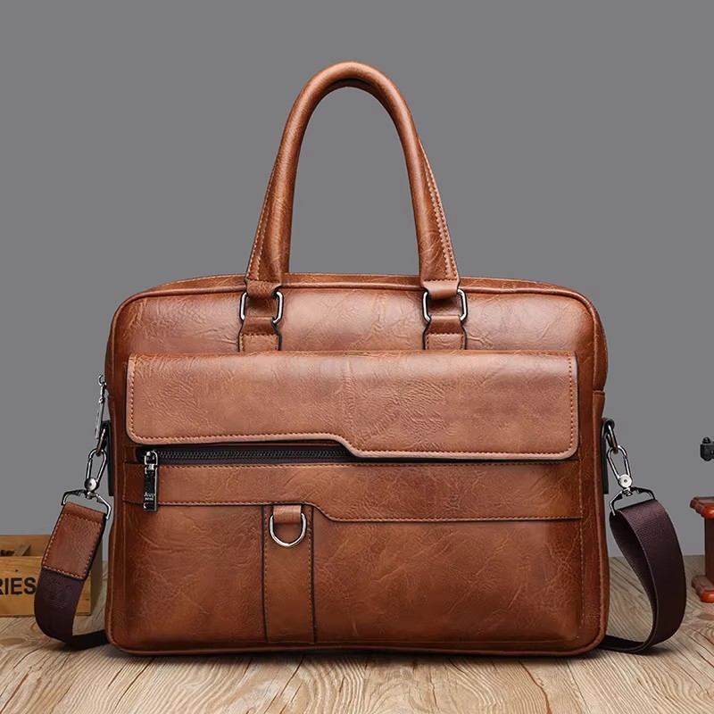 แบรนด์หรูผู้ชายกระเป๋าถือหนังก - Luxury Bags That Fit Laptop บทวิจารณ์และราคา