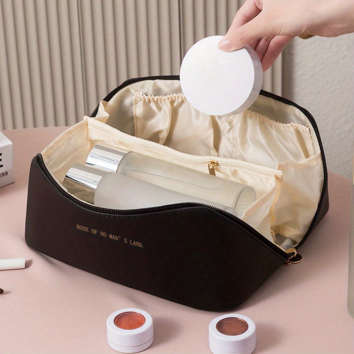 กระเป๋าจัดระเบียบอุปกรณ์อาบน้ำ - Luxury Ziploc Bags บทวิจารณ์และราคา